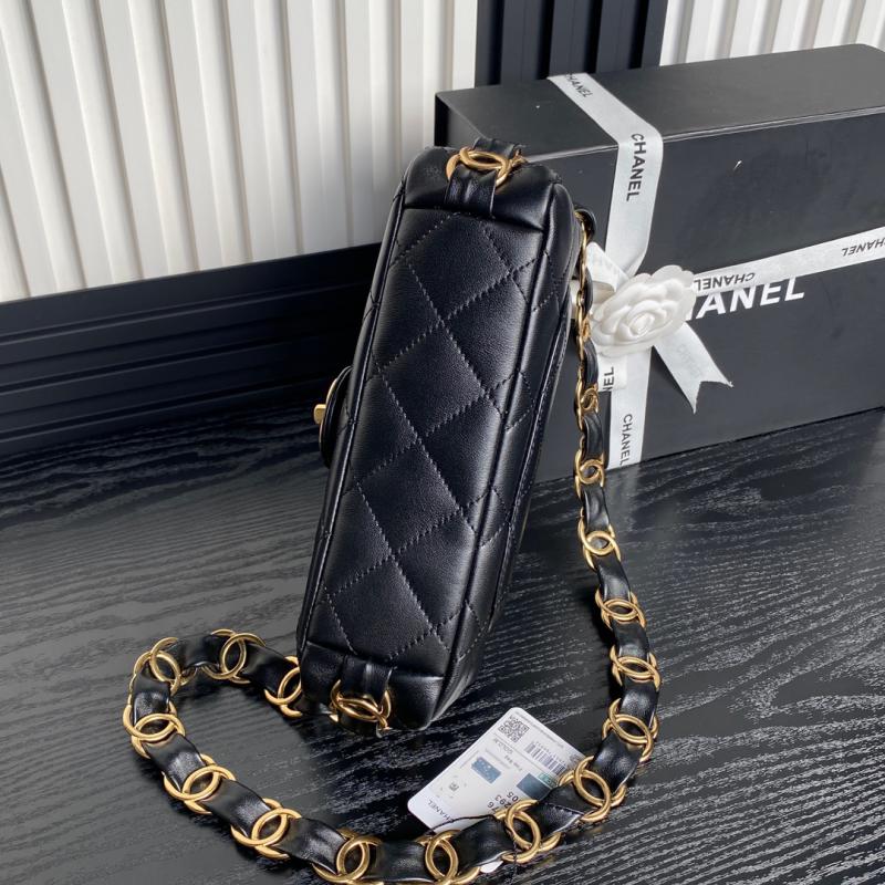 Small Chanel Lambskin Flap Bag AS5167 Black