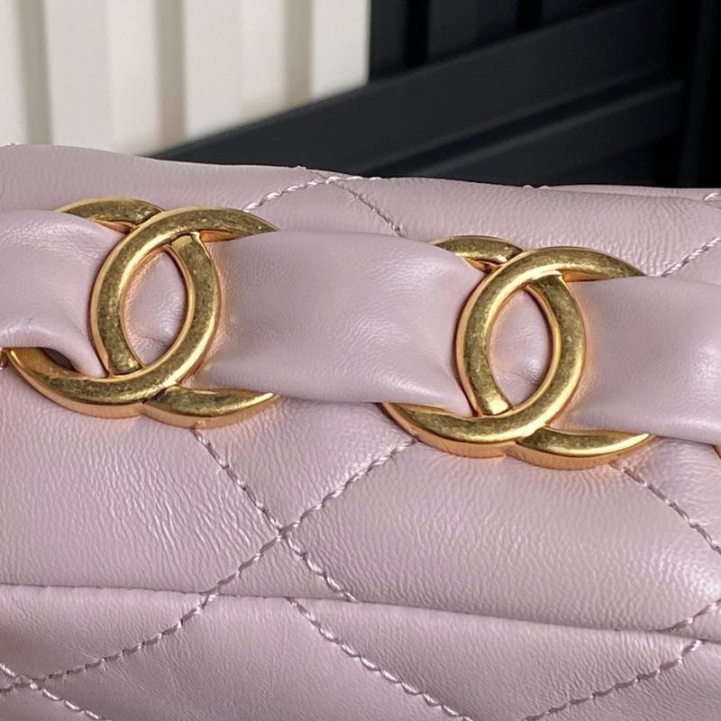 Small Chanel Lambskin Flap Bag AS5167 Light Purple