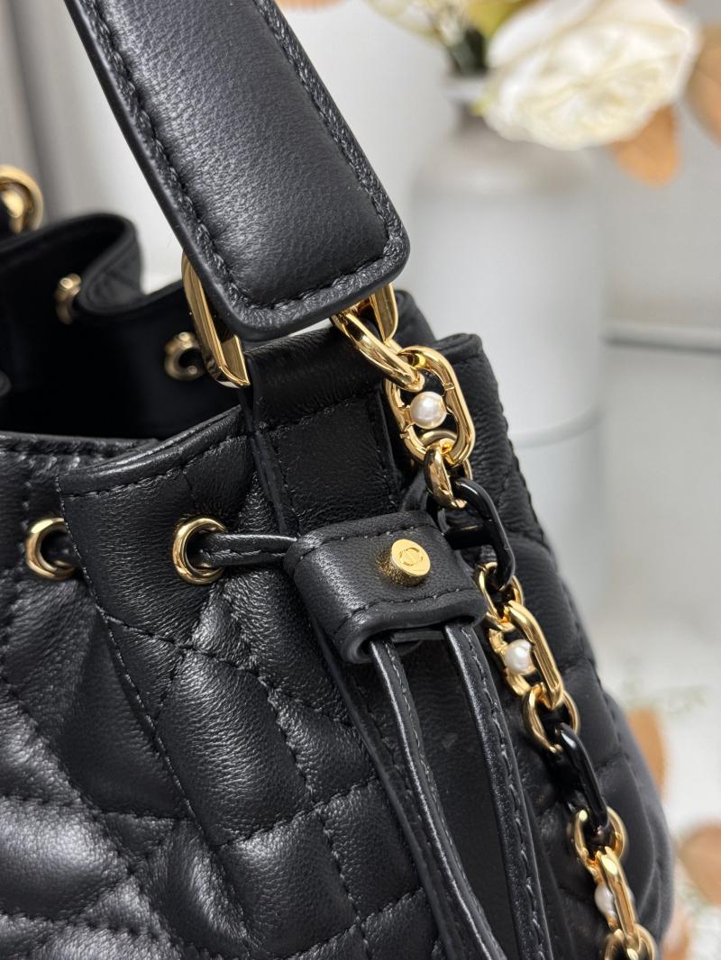 Small Dior Jolie Bucket Bag M2780 Black