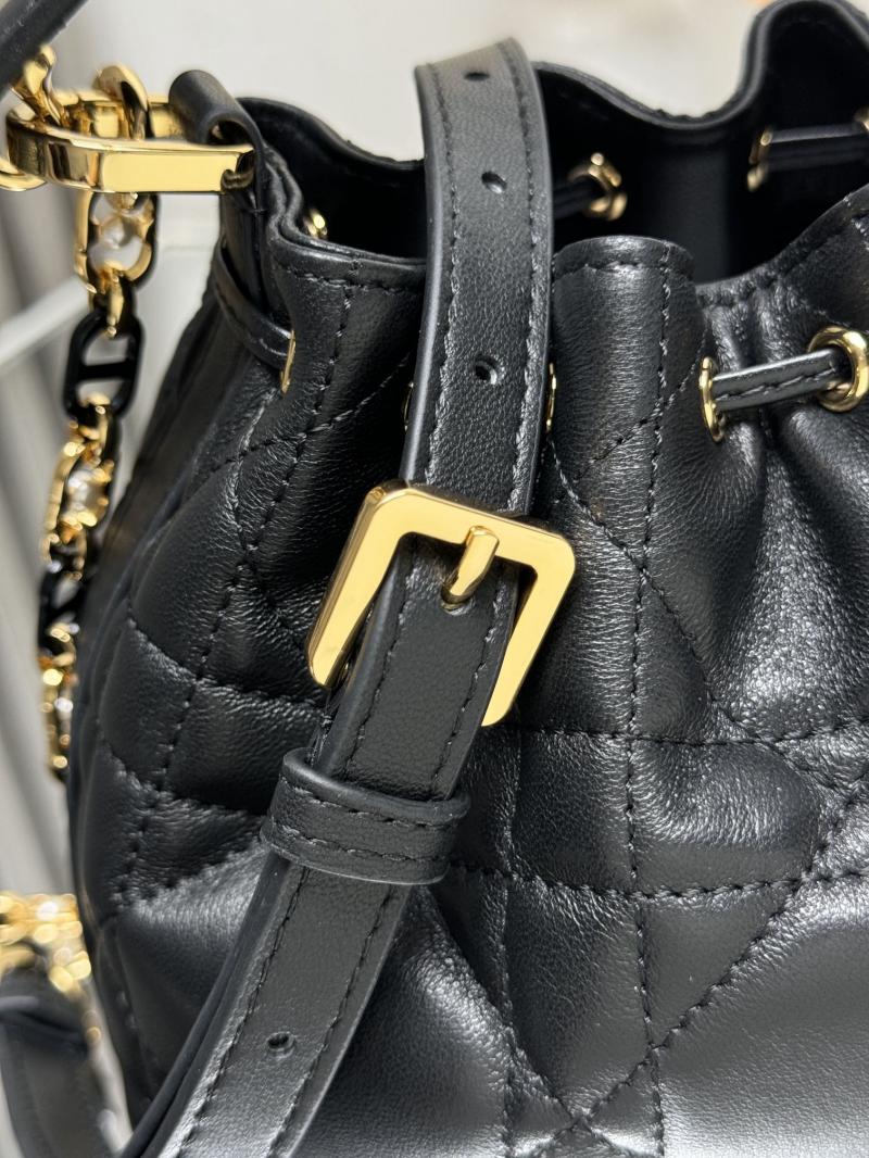 Small Dior Jolie Bucket Bag M2780 Black