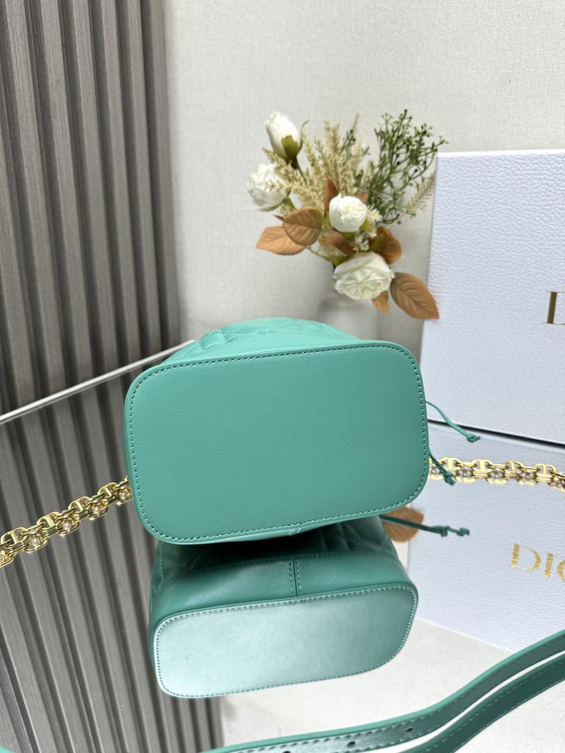 Small Dior Jolie Bucket Bag M2780 Green