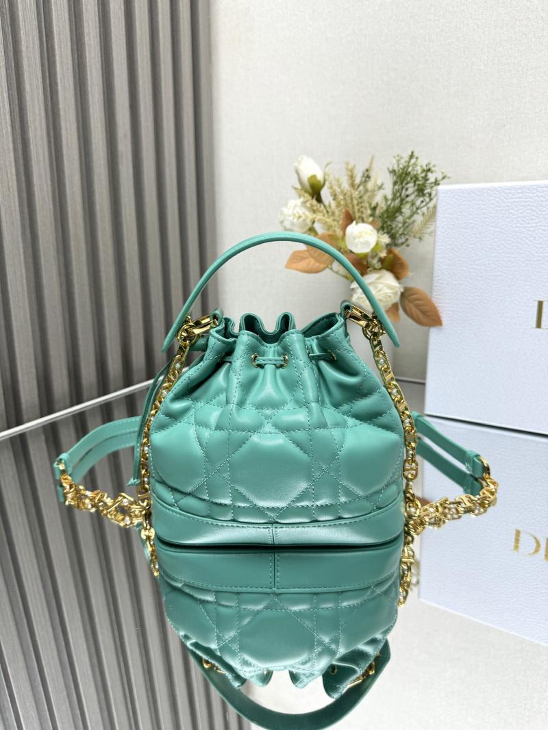 Small Dior Jolie Bucket Bag M2780 Green