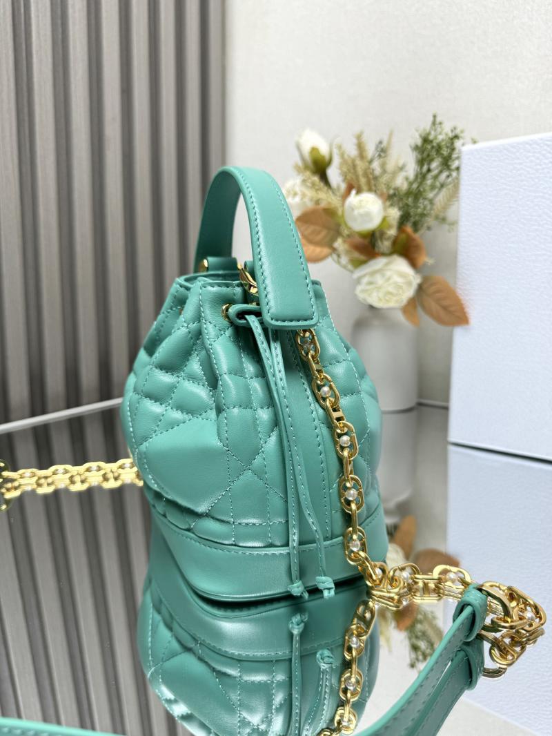 Small Dior Jolie Bucket Bag M2780 Green