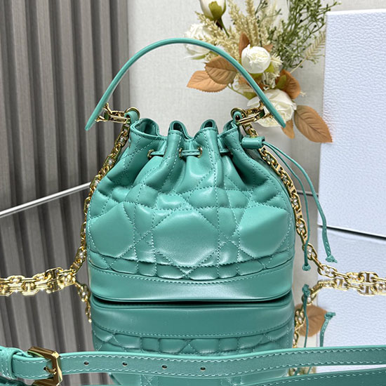 Small Dior Jolie Bucket Bag M2780 Green