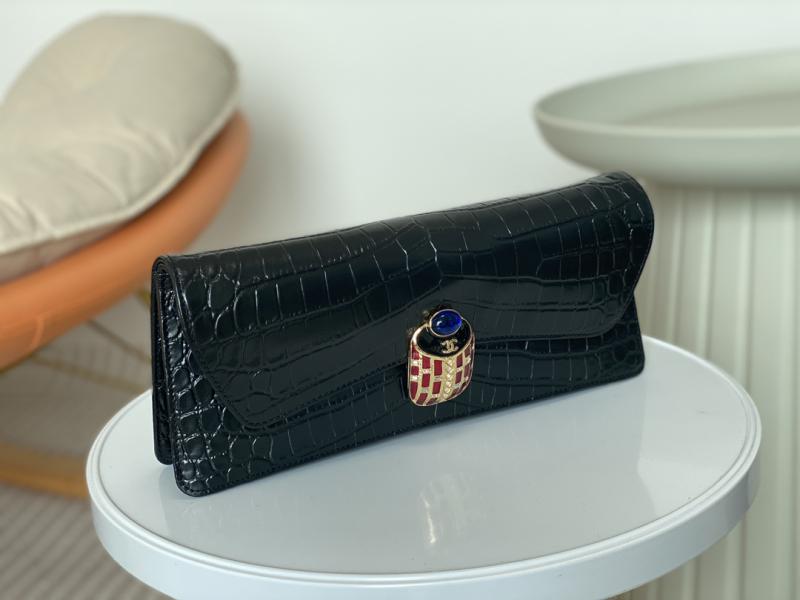 Vintage Chanel Clutch Bag AS6603 Black