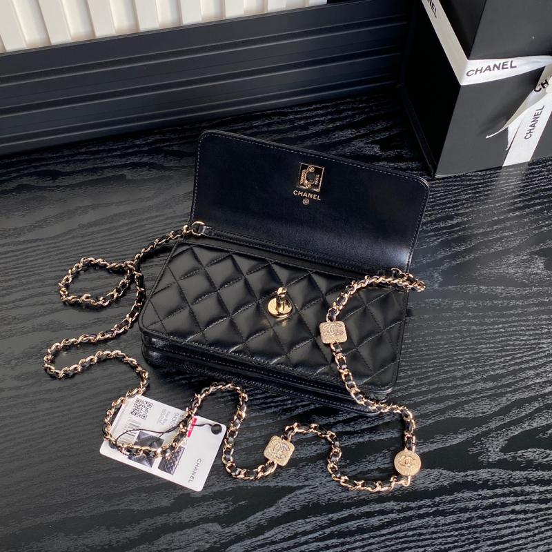 Chanel Clutch With Chain AP4300 Black