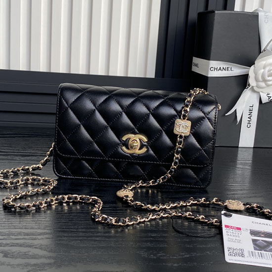 Chanel Clutch With Chain AP4300 Black