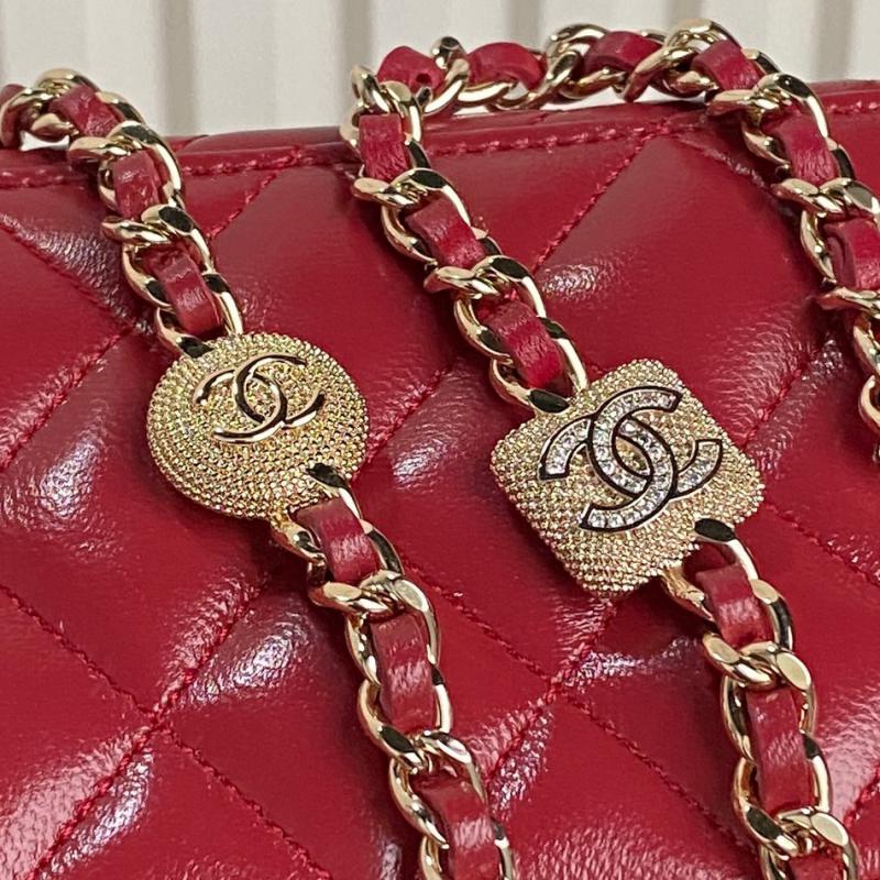 Chanel Clutch with Chain AP4301 Red