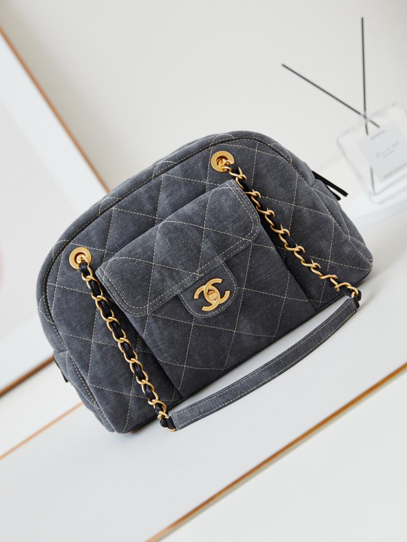 Chanel Denim Bowling Bag AS4905