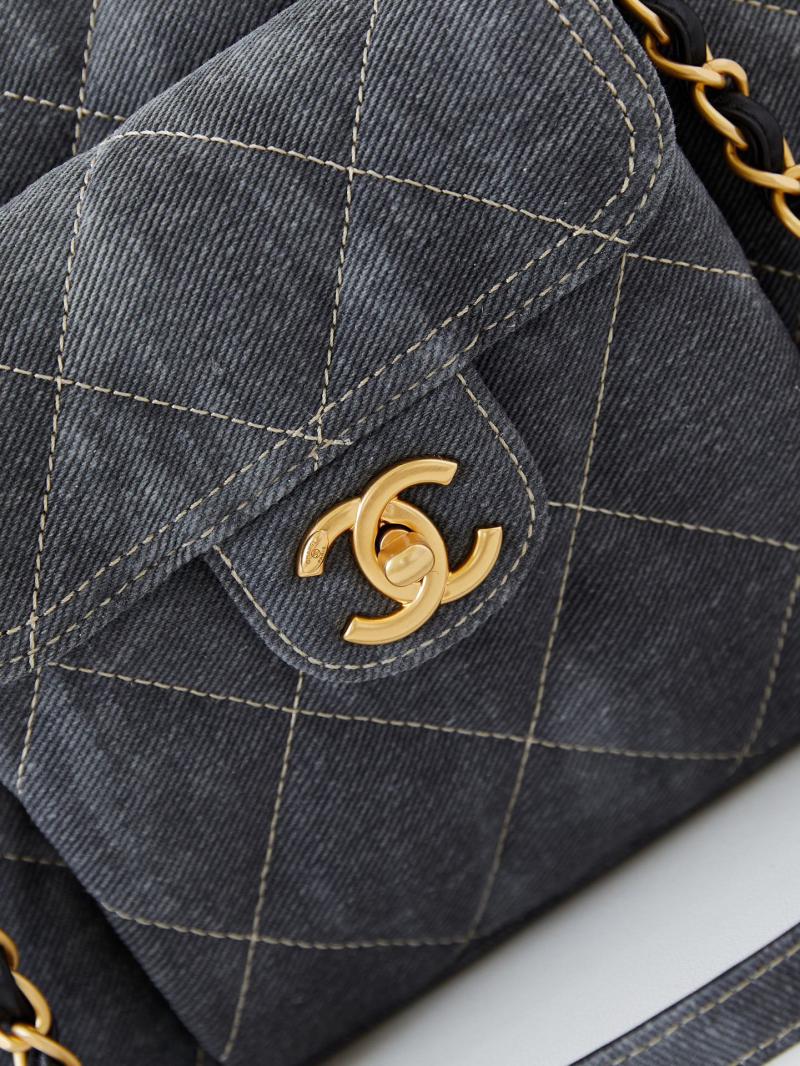 Chanel Denim Bowling Bag AS4905