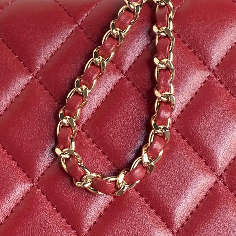 Chanel Lambskin Box Bag AS5168 Red