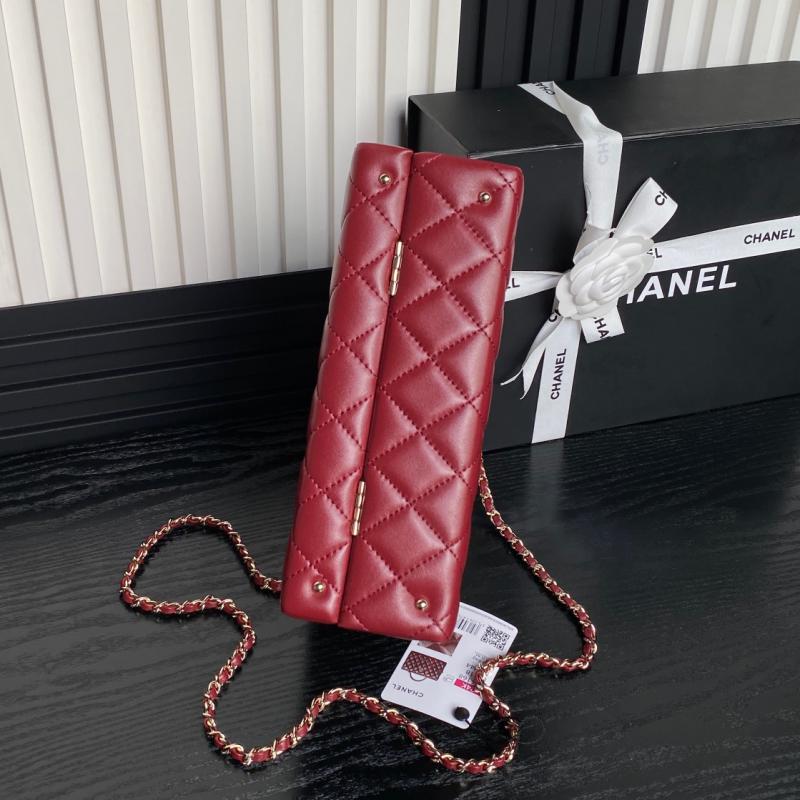 Chanel Lambskin Box Bag AS5168 Red