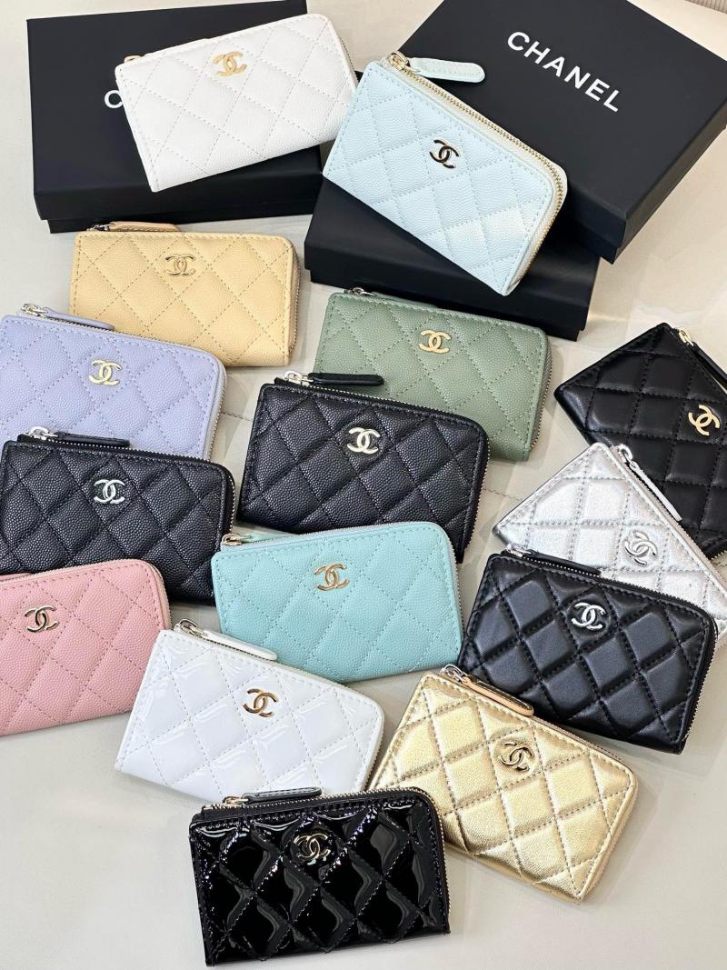 Chanel Zip Coin Purse AP0221