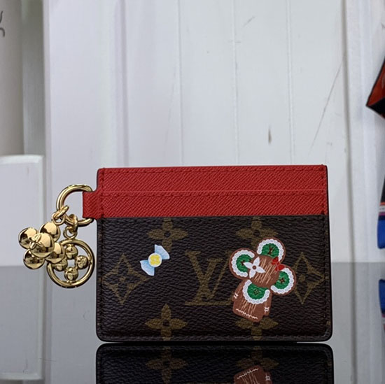 LV Charms Card Holder M12215