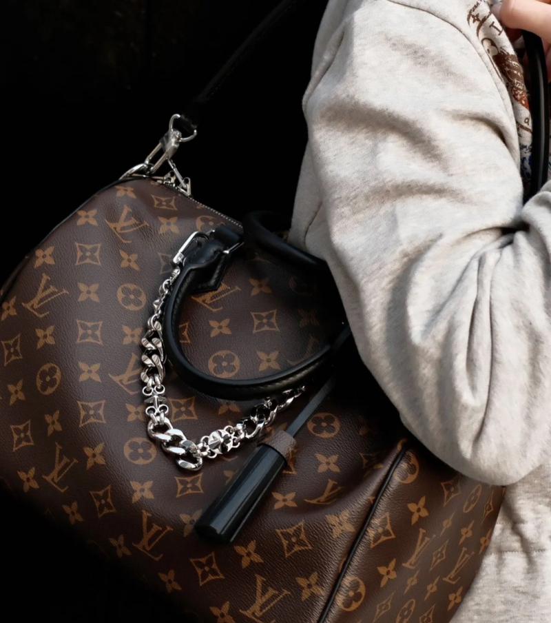 Louis Vuitton Speedy Soft 30 Dark M12243