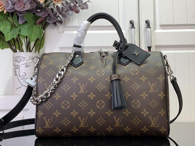 Louis Vuitton Speedy Soft 30 Dark M12243