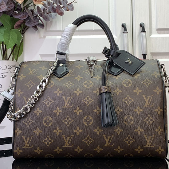 Louis Vuitton Speedy Soft 30 Dark M12243