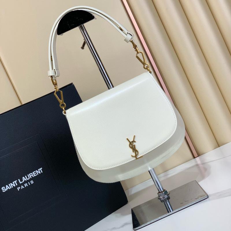 Saint Laurent Voltaire Top Handle 800846 White