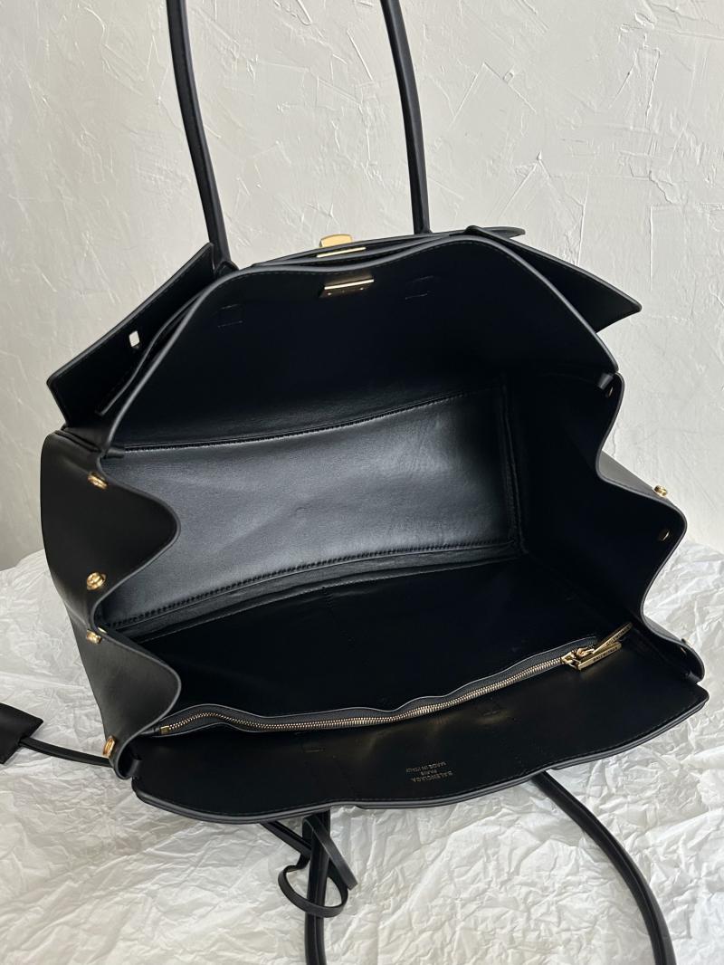 Balenciaga Bel Air Medium Bag 805481 Black with Gold