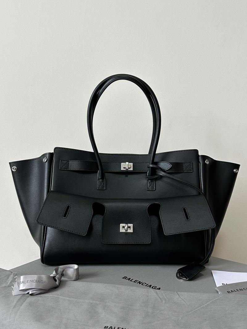 Balenciaga Bel Air Medium Bag 805481 Black with Silver