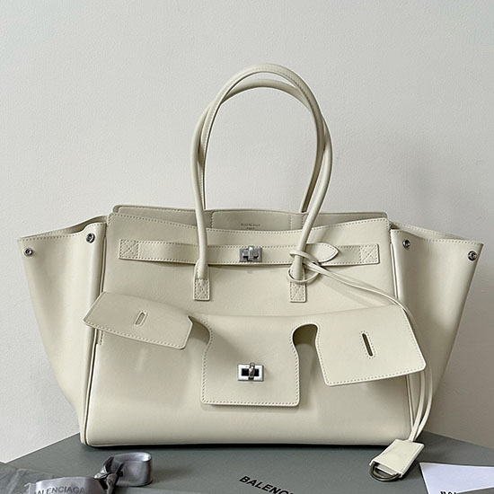 Balenciaga Bel Air Medium Bag 805481 Cream