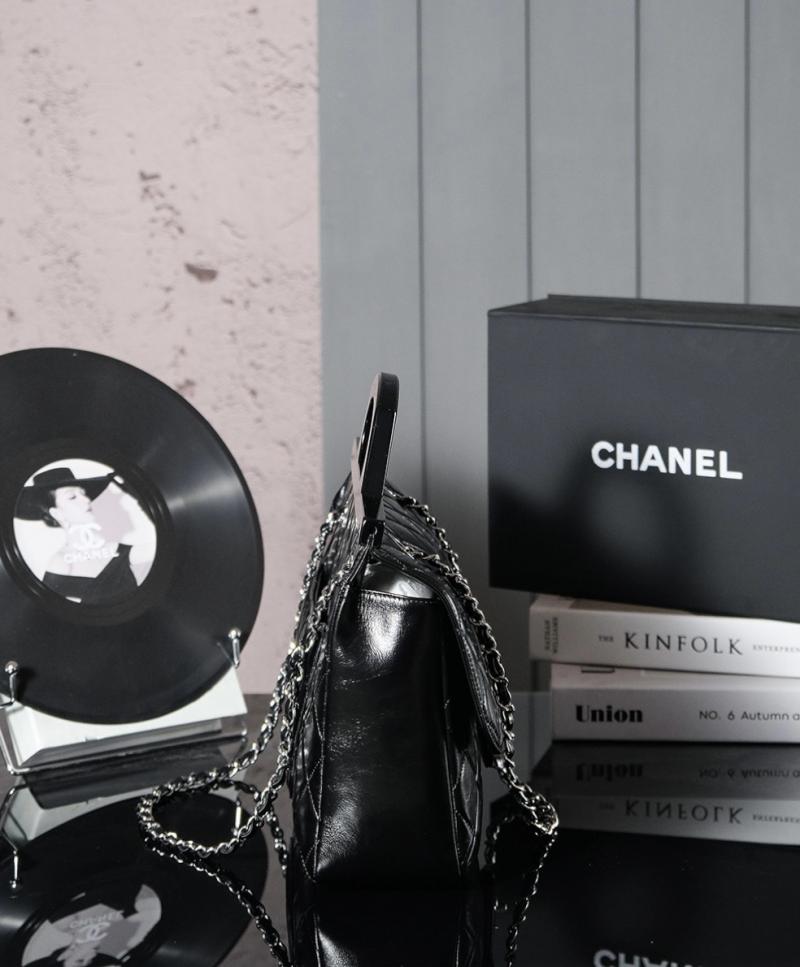 Chanel Glazed Calfskin CC Delivery Handbag AS8021