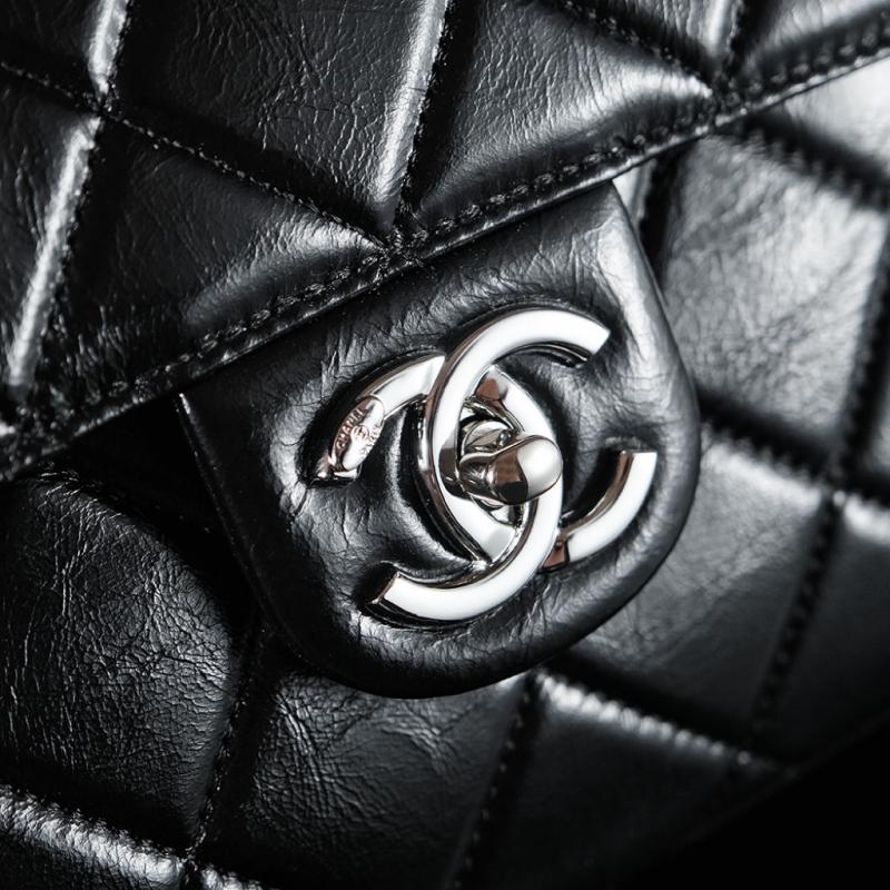 Chanel Glazed Calfskin CC Delivery Handbag AS8021