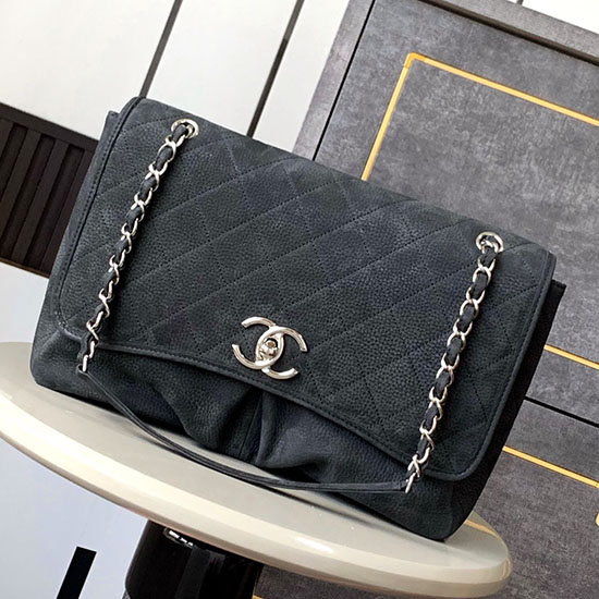 Chanel Natural Beauty Split Pocket Flap Bag Black A87009