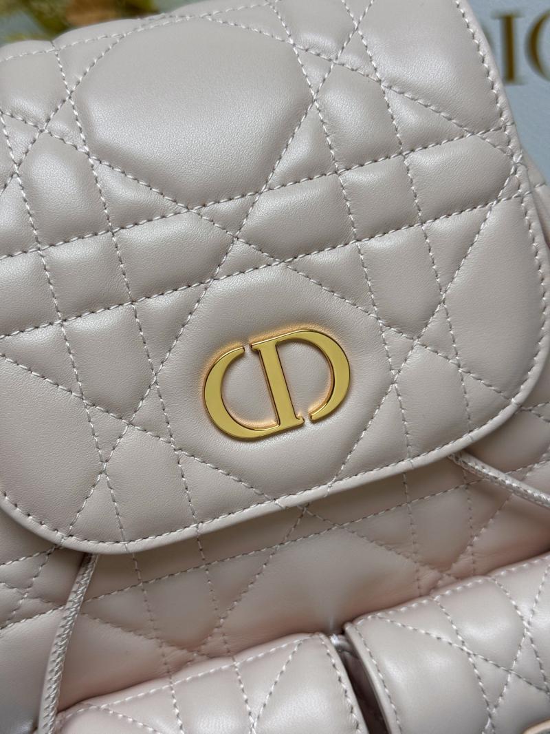 Dior Lambskin Caro Backpack M6301 Pink