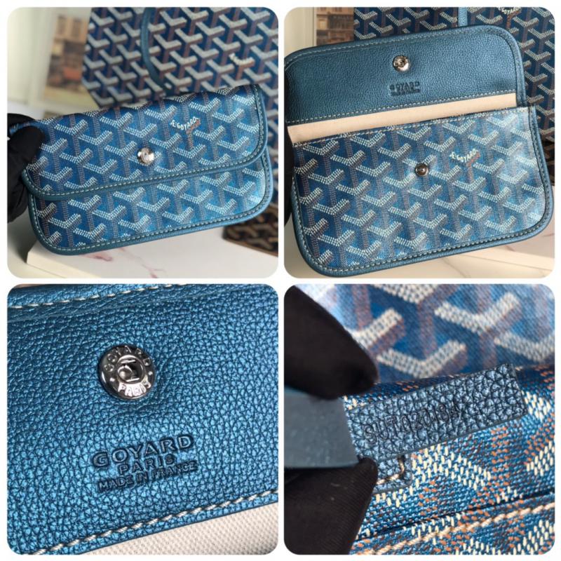 Goyard Saint Louis Tote G6001 Pearly Blue