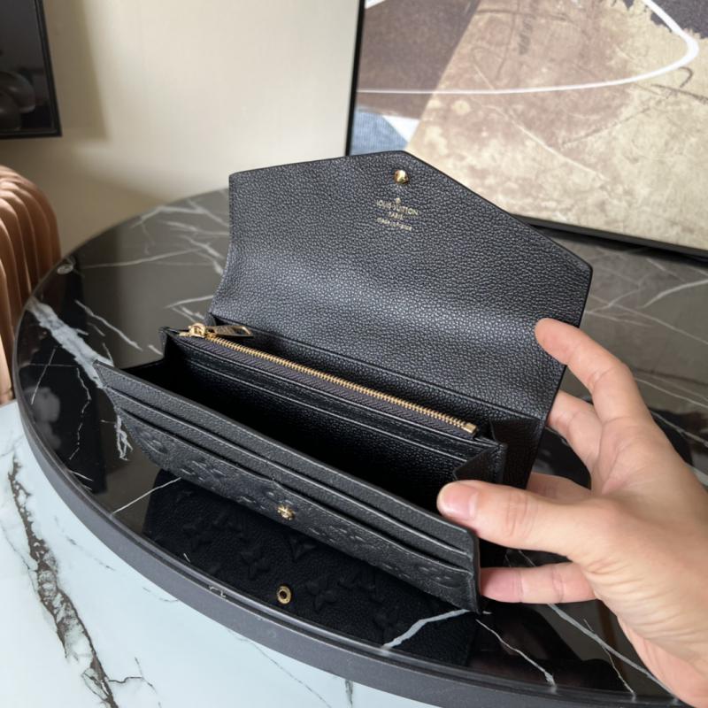 Louis Vuitton Sarah Wallet Black M82257