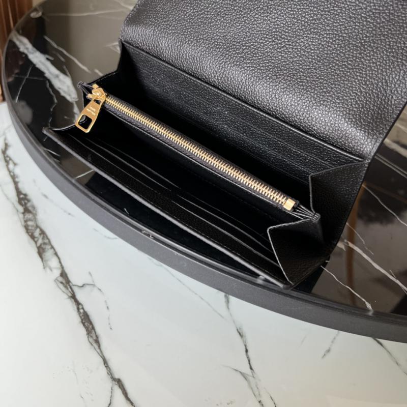 Louis Vuitton Sarah Wallet Black M82257