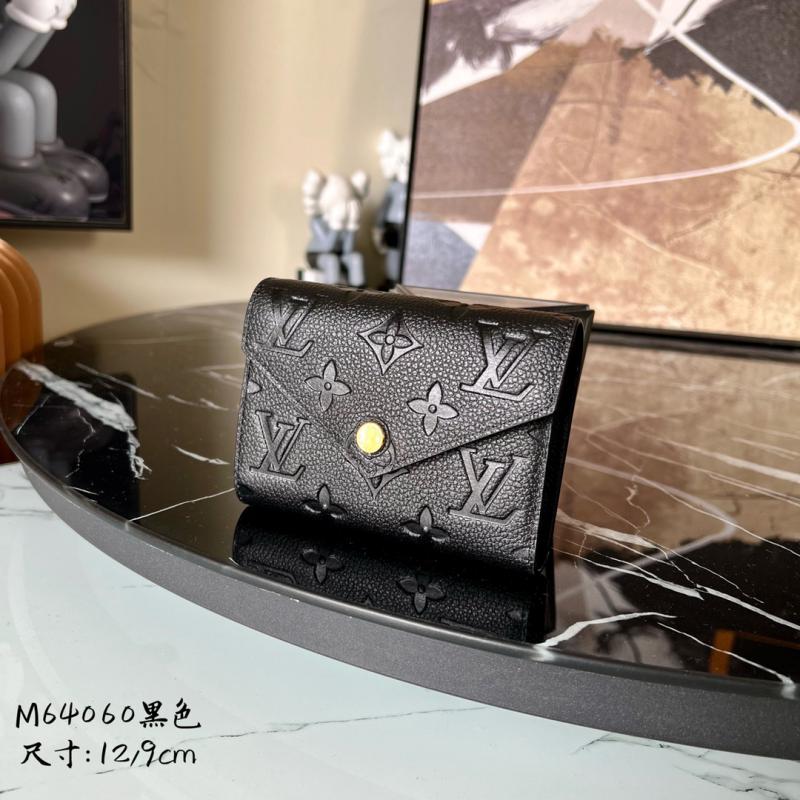 Louis Vuitton Victorine Wallet M64060 Black