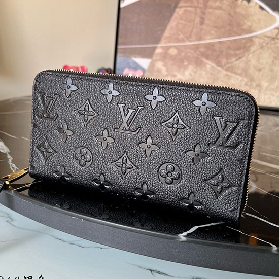 Louis Vuitton Zippy Wallet M61864 Black