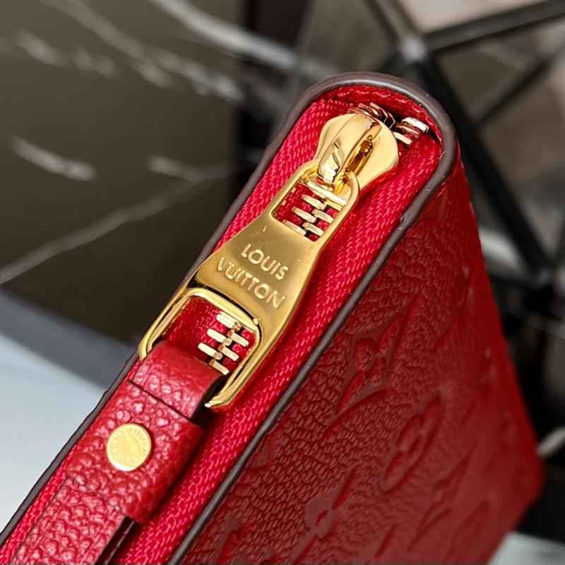 Louis Vuitton Zippy Wallet M61864 Red