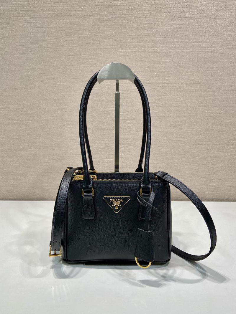 Prada Galleria Saffiano leather mini-bag 1BA906 Black