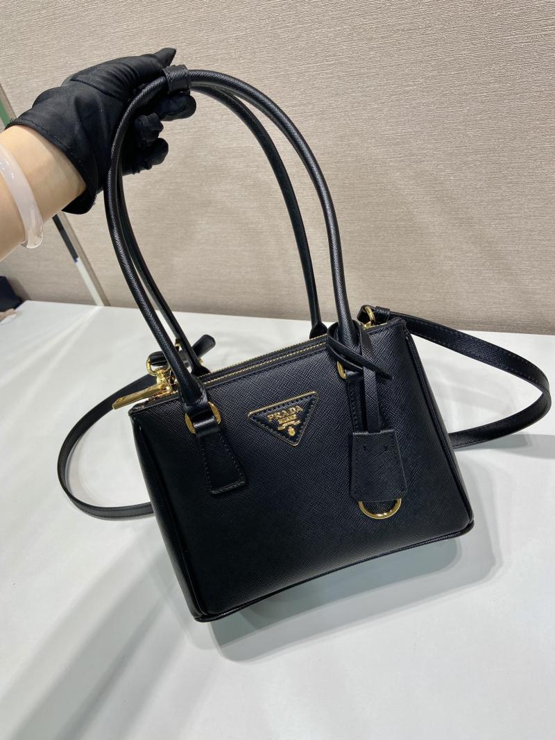 Prada Galleria Saffiano leather mini-bag 1BA906 Black