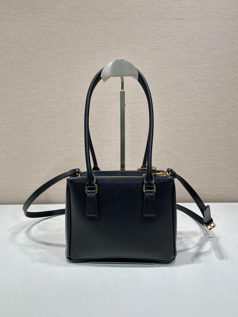 Prada Galleria Saffiano leather mini-bag 1BA906 Black