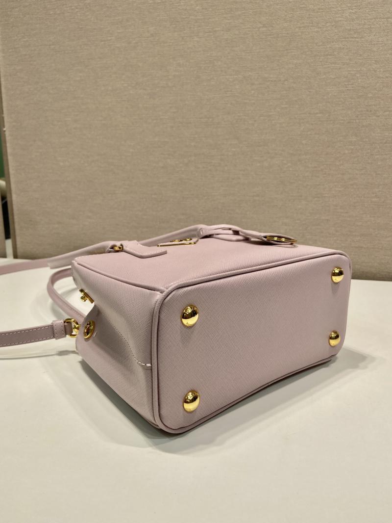 Prada Galleria Saffiano leather mini-bag 1BA906 Pink