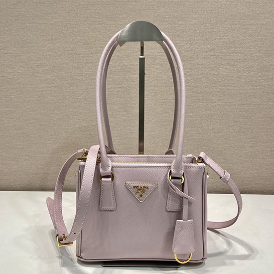 Prada Galleria Saffiano leather mini-bag 1BA906 Pink