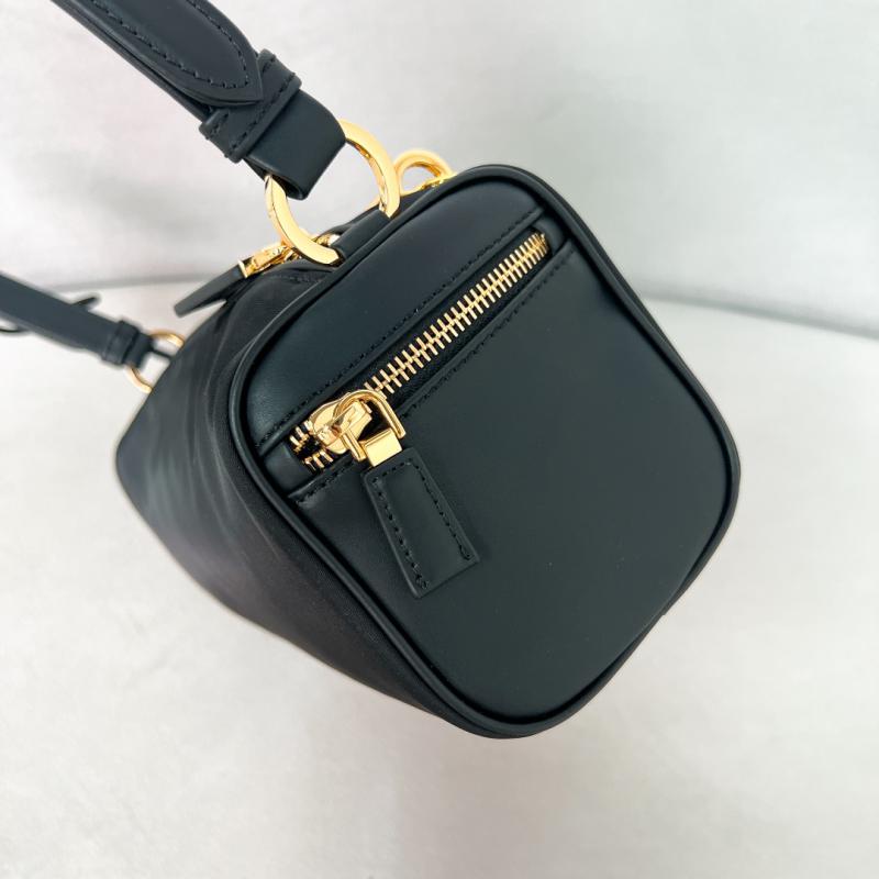 Prada Medium Re-Nylon and leather shoulder bag 1BC233