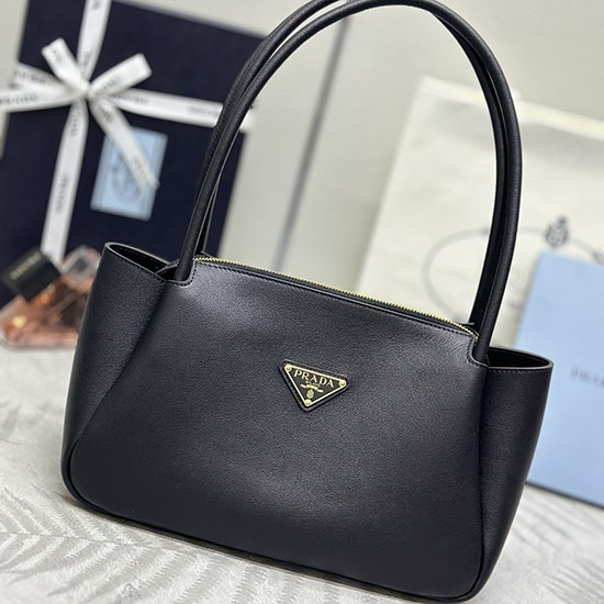 Prada Medium leather handbag 1BA444 Black