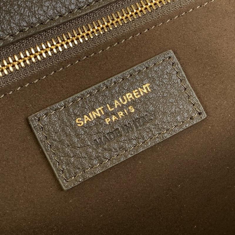 Saint Laurent Bea Tote Bag 763435 Dark Green