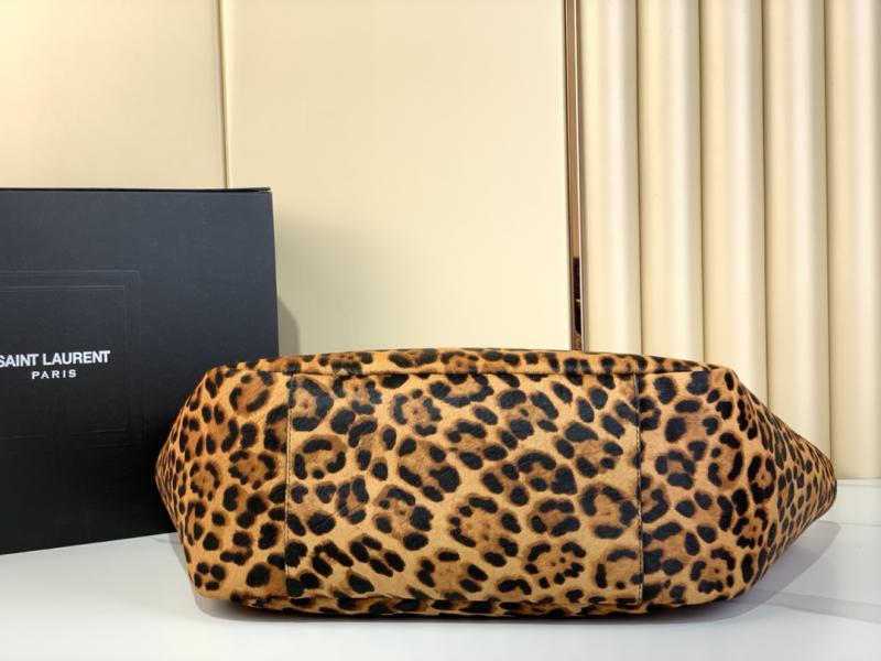 Saint Laurent Leopard Bea Tote Bag 763435