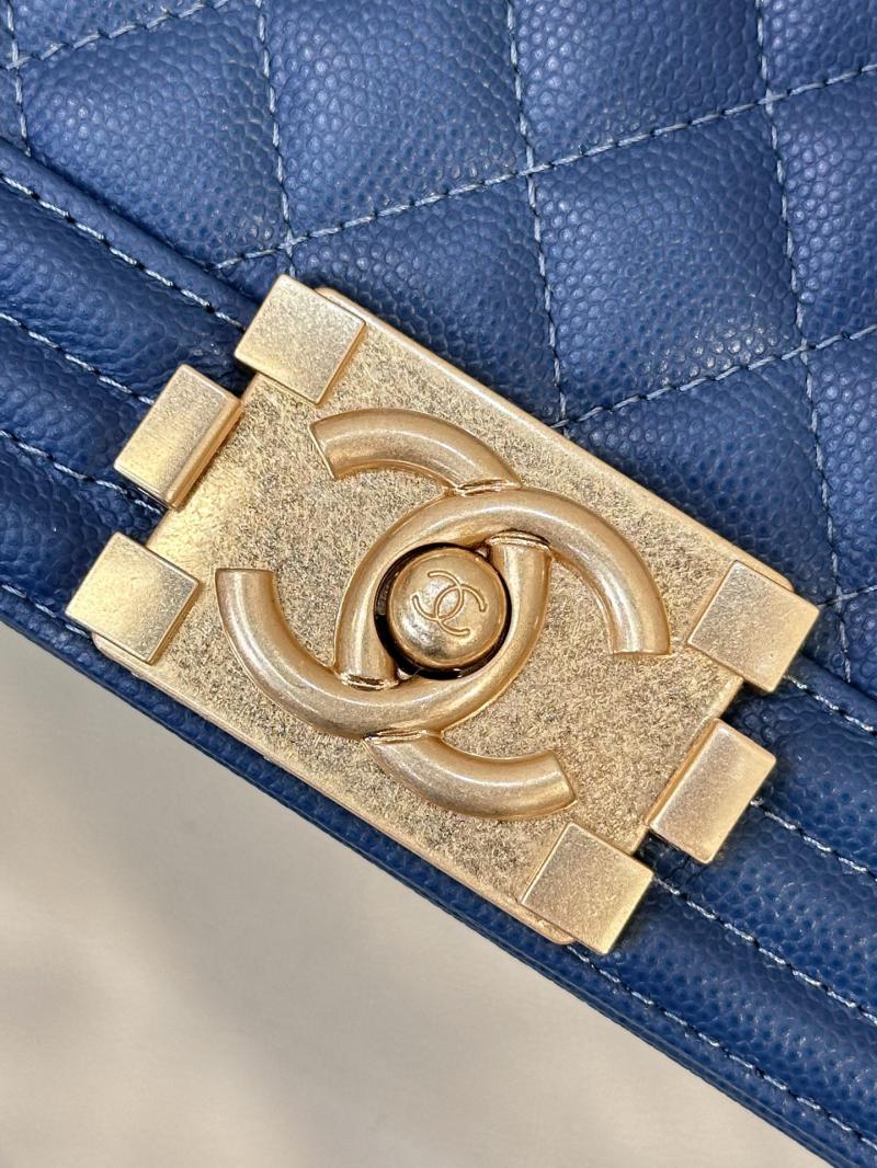 Boy Chanel Handbag A67086 Peacock Blue