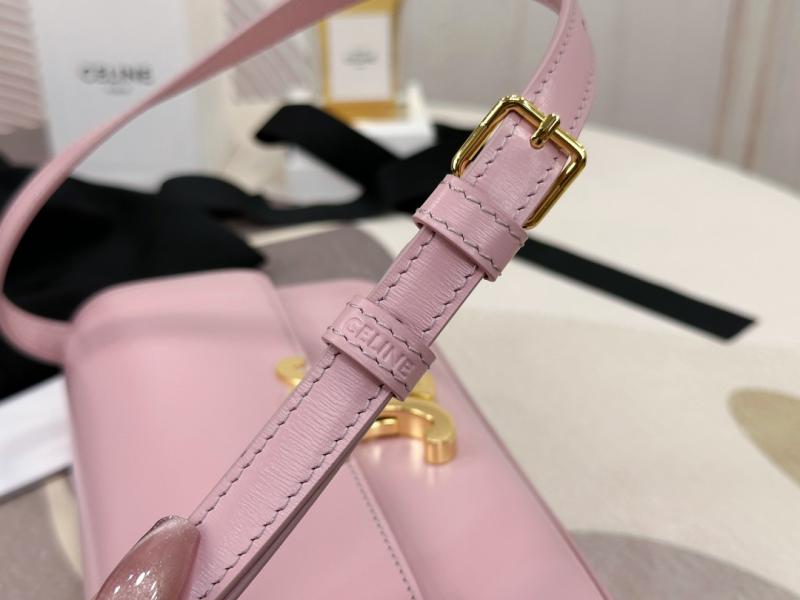 Celine Triomphe Shoulder Bag C35029 Pink