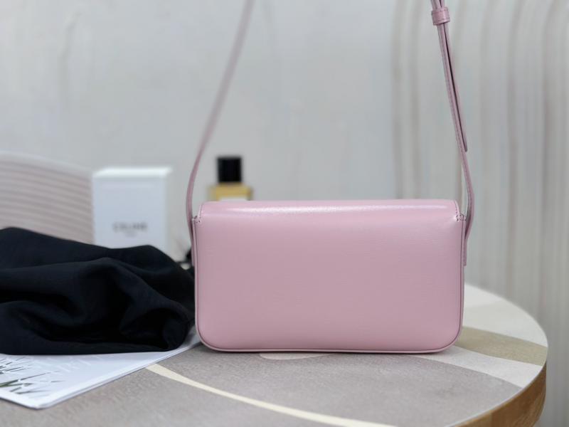 Celine Triomphe Shoulder Bag C35029 Pink