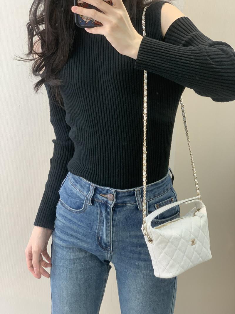 Chanel Clutch with Chain AP4386 White