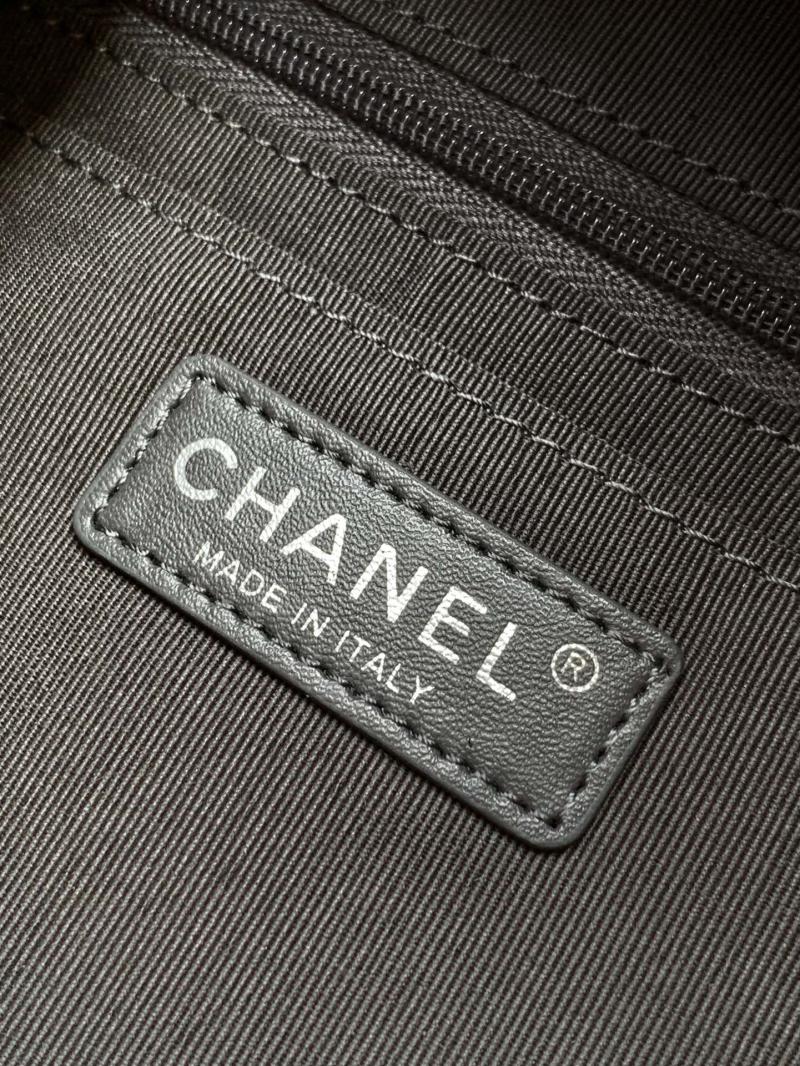 Chanel Vintage Backpack Dark Grey A12846