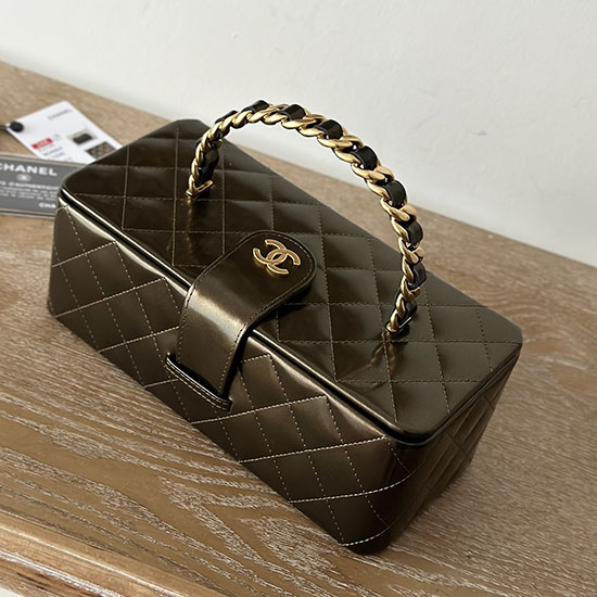 Chanel Vintage Vanity Case AS2226 Green